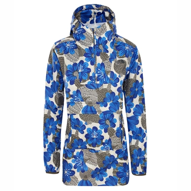 Jas The North Face Women Printed Fanorak Aztec Blue Desert