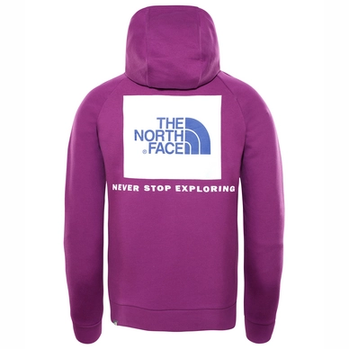 Trui The North Face Men Raglan Red Box Hoodie Phlox Purple