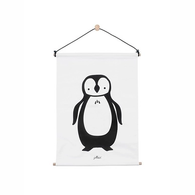 Poster Jollein Canvas Penguin