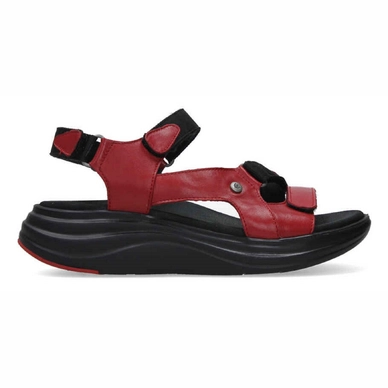 Sandaal Wolky Women Cirro Savana leather Red