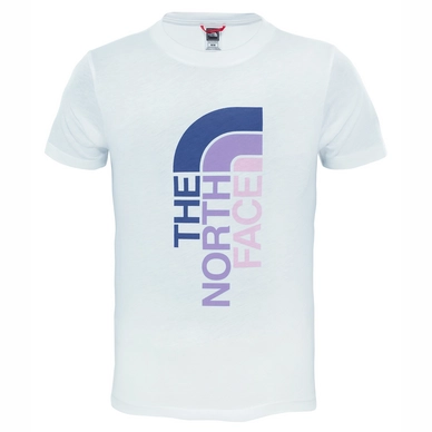 Kinder T-Shirt The North Face Youth S/S Ascent Tee TNF White