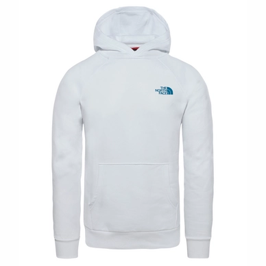 Trui The North Face Men Raglan Red Box Hoodie TNF White Crystal Teal
