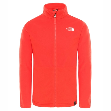 Vest The North Face Youth Snow Quest Full Zip Fiery Red