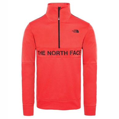 Trui The North Face Men Train N Logo 1/4 Zip TNF Red