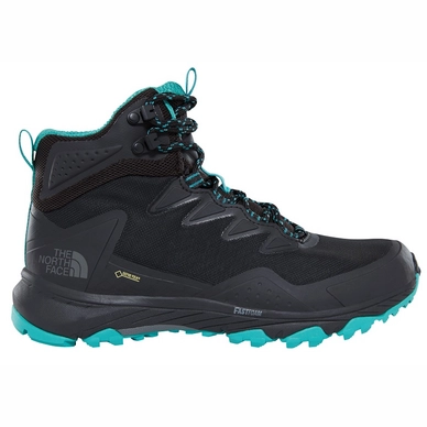 Wandelschoen The North Face Women Utra Fastpack III Mid GTX TNF Black Porcelain Green