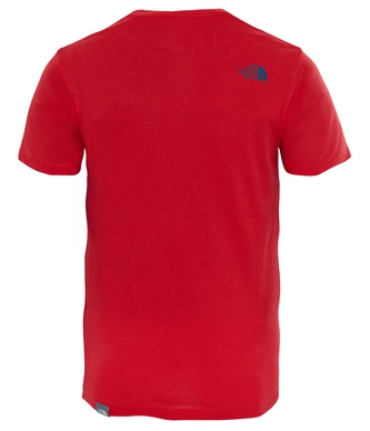 T-Shirt The North Face Youth S/S Ascent Tee High Risky Red