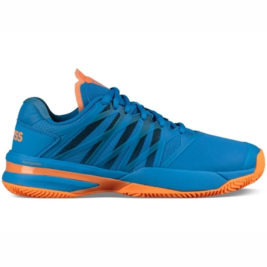 Tennis Shoes K Swiss Men Ultrashot 2 HB Brilliant Blue Neon Orange