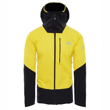 Jas The North Face Men Summit L4 Windstopper Hoodie Canary Yellow TNF Black