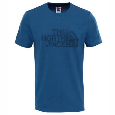 T-shirt The North Face Men S S Woodcut Dome Tee Shady Blue