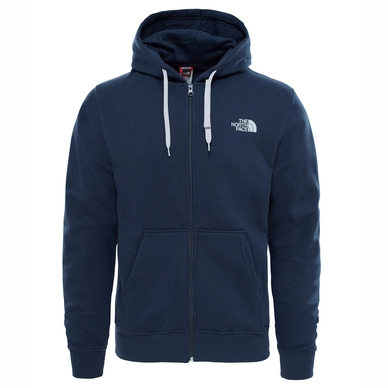 Vest The North Face Men Open Gate Full Zip Hoodie Urban Navy High Rise Grey