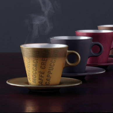 Cappuccinokop Leonardo Ooh... Gold