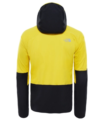Jas The North Face Men Summit L4 Windstopper Hoodie Canary Yellow TNF Black