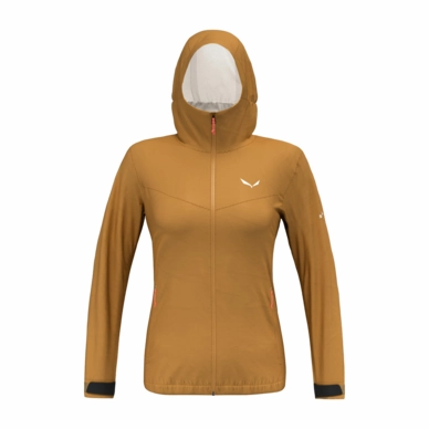 Regenjacke Salewa Puez Aqua 4 Powertex Damen Golden Brown