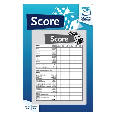 Clown Scoreblok 50 vel