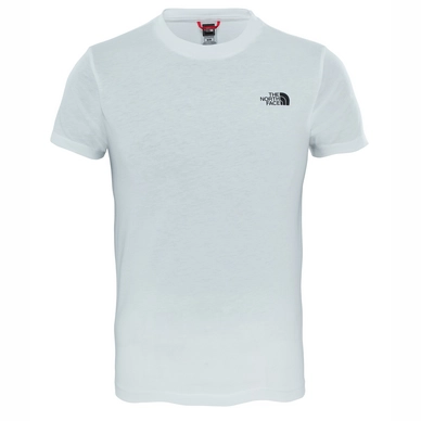 Kinder T-Shirt The North Face Youth S/S Simple Dome Tee TNF White