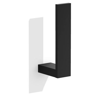 WC Rolhouder Decor Walther Contract ERH  Black Matt