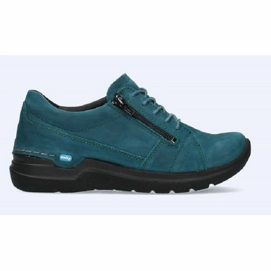 Veterschoen Wolky Women Feltwell Antique Nubuck Petrol