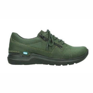 Veterschoen Wolky Women Feltwell Antique Nubuck Dark-Forest