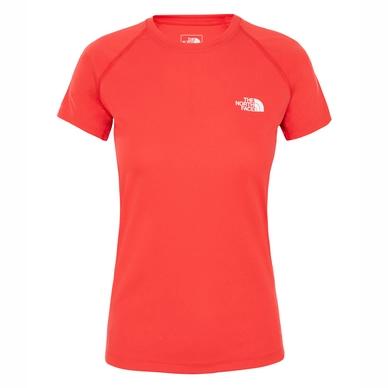 T-Shirt The North Face Women Flex Juicy Red White