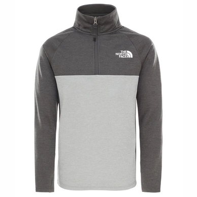 Pull The North Face Boys Reactor 1/4 Zip Asphalt Grey Heather