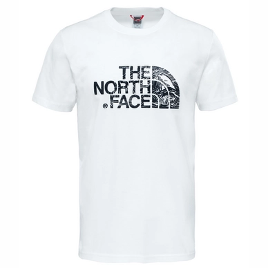 T-Shirt The North Face Men S S Woodcut Dome Tee TNF White TNF Black