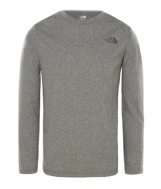 Longsleeve The North Face Boys Reaxion TNF Medium Grey Heather
