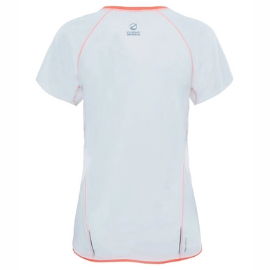 T-Shirt The North Face Women Flight Better Than Naked TNF White Fiery Coral