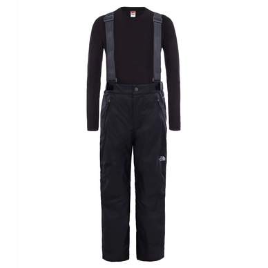 Ski Trousers The North Face Youth Snowquest Suspender Plus TNF Black