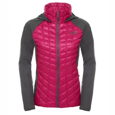 Veste The North Face W Thermoball Hybrid Hoodie Fuschia Pink Asphalte Grey