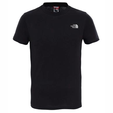 Kinder T-Shirt The North Face Youth S/S Simple Dome Tee TNF Black