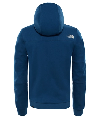 Vest The North Face Men Fine Full Zip Hoodie Blue Wing Teal