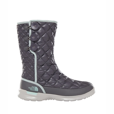 Snowboot The North Face Women Thermoball Buttonup Shiny Black Pearl Blue Haze