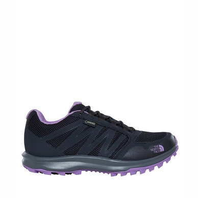 Walking Shoe The North Face Women Litewave Fastpack GTX Phantom Grey Blue Flower