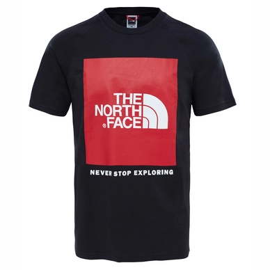 T-shirt The North Face Men Rage Red Box TNF Black