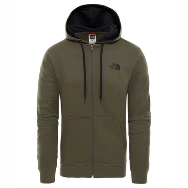 Trui The North Face Men Open Gate Full Zip Hoodie New Taupe Green