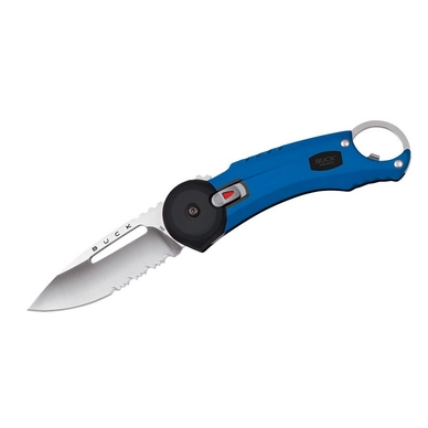 Folding Knife Buck 750 BKK Redpoint Blue Clampack