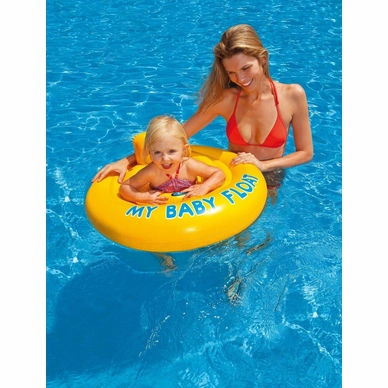 Zwemband Intex Baby Float Geel 70