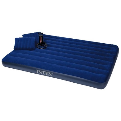Matelas Gonflable Intex Downy Queen Set