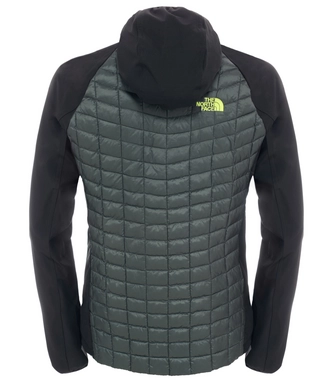 Jas The North Face M Thermoball Hybrid Hoodie Spruce Green TNF Black