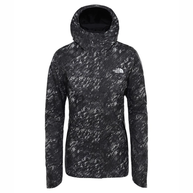 Jas The North Face Women Quest Print Jacket TNF Black Texture Print