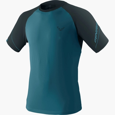 Hardloopshirt Dynafit Men Alpine Pro Short Sleeve Storm Blue
