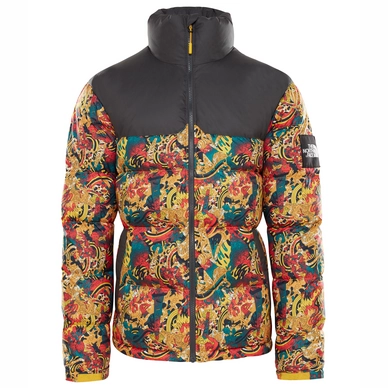 Jas The North Face Men 1992 Nuptse Leopard Yellow Genesis
