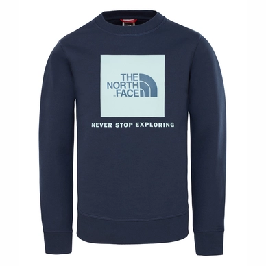 Pull The North Face Youth Box Drew Peak Crew Cosmic Blue Canal Blue