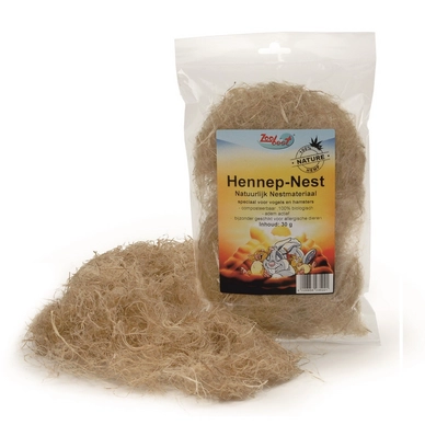 Nestmateriaal Beeztees Hennep 30 Gram