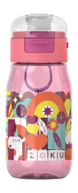 Drinkfles ZOKU Kids Flip Pink Fairytale 475 ml