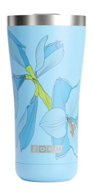 Thermosbeker ZOKU Sky Lily Floral 550 ml