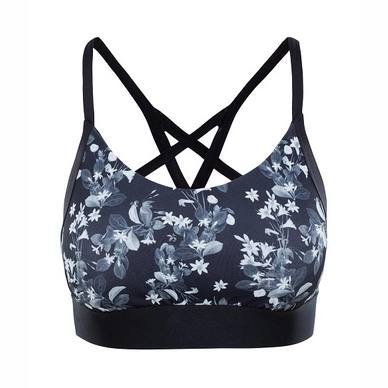 Sport BH The North Face Women Motivation St TNF Black Night Floral Print
