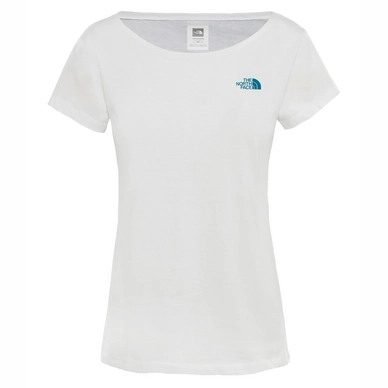 T-Shirt The North Face Women Redbox TNF White Crystal Teal