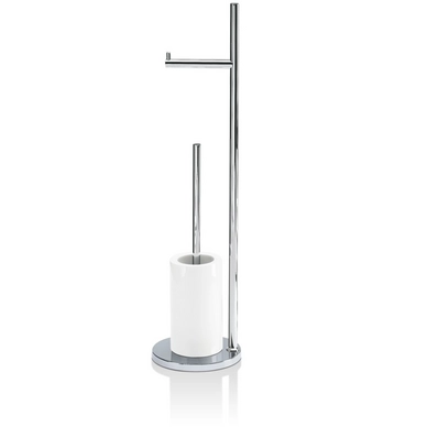Toiletbutler Decor Walther Porzellan DW 6700 Chrome Wit