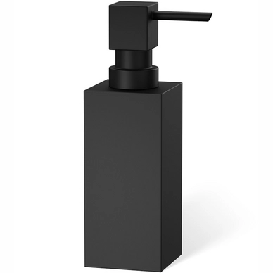 Zeepdispenser Decor Walther Corner 140 ml Vierkant Mat Zwart